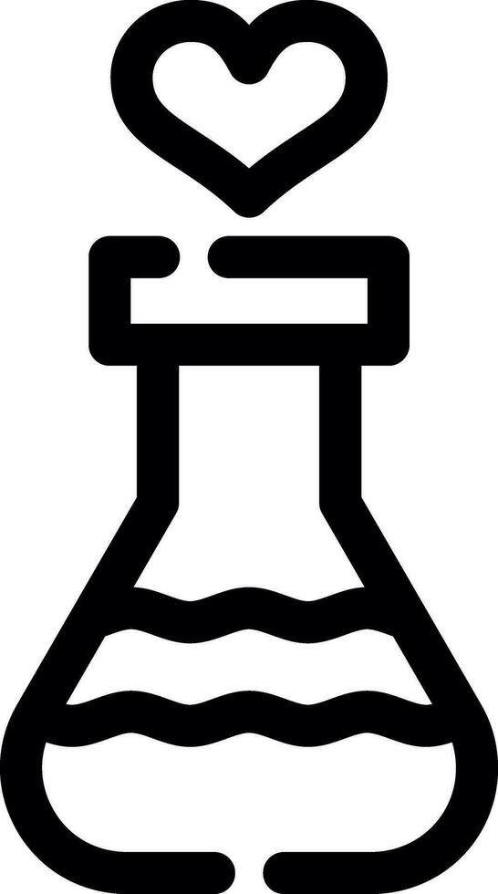 Reagenzglas kreatives Icon-Design vektor
