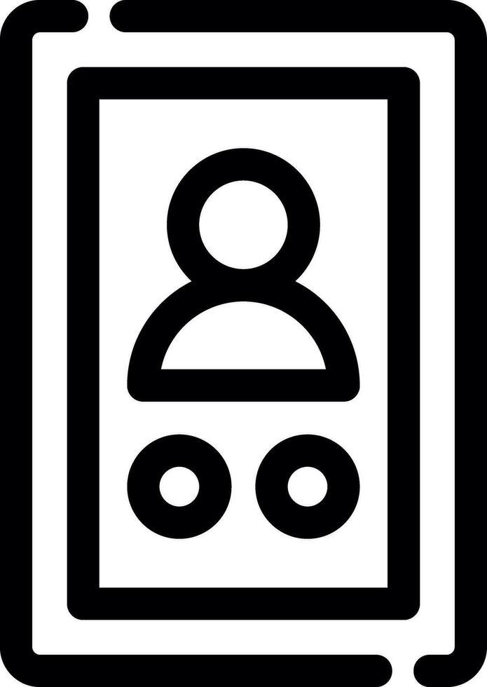 Telefonanruf kreatives Icon-Design vektor