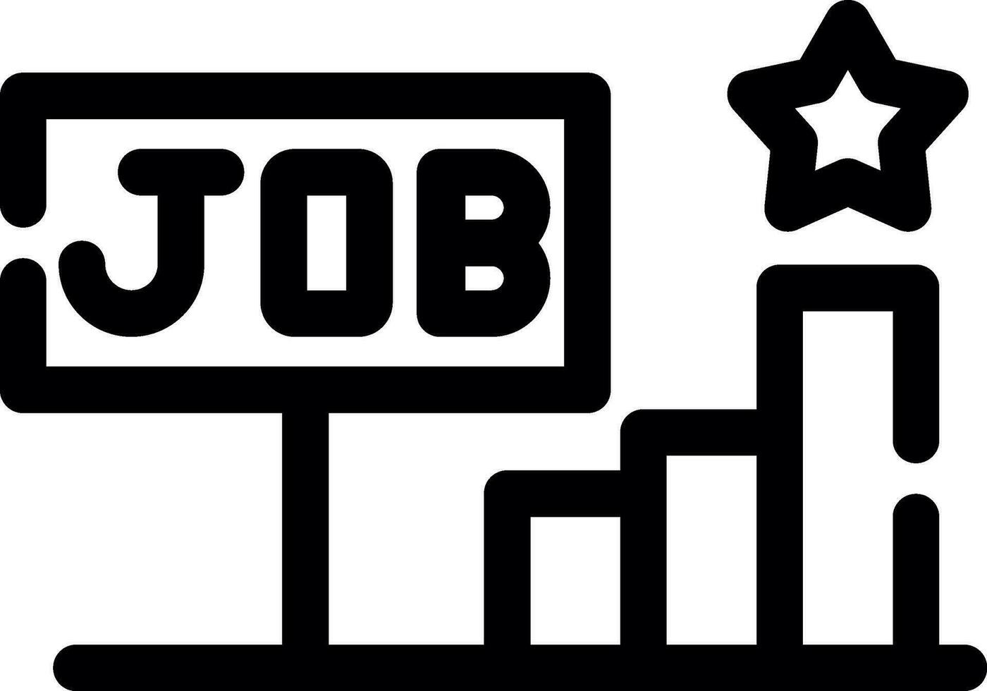 Job kreatives Icon-Design vektor