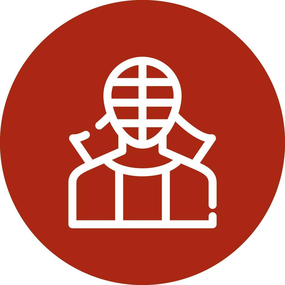 Kendo kreatives Icon-Design vektor