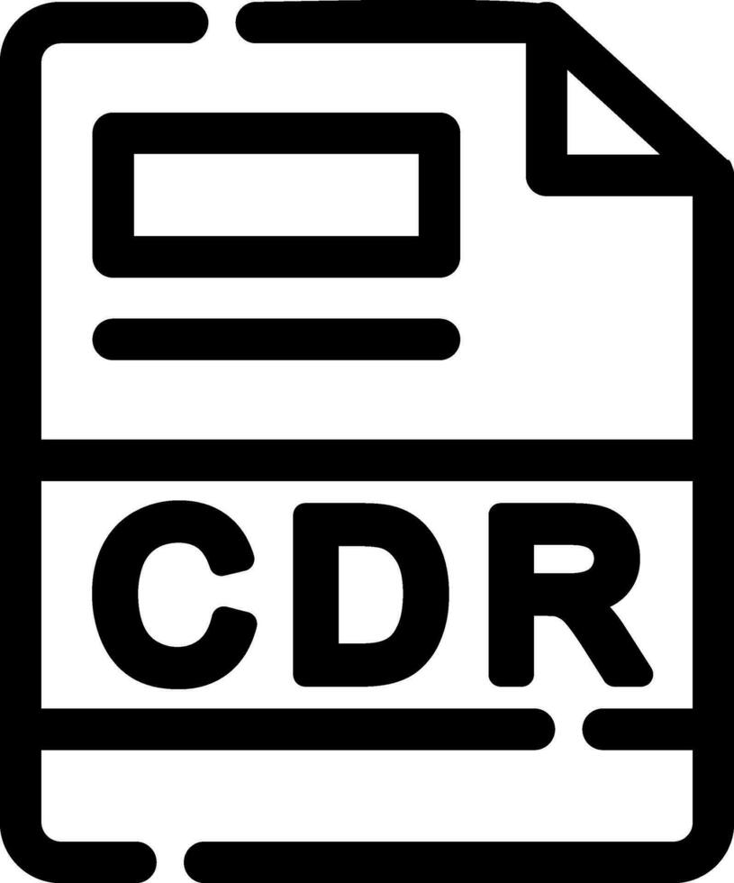 Datei Format kreativ Symbol Design vektor