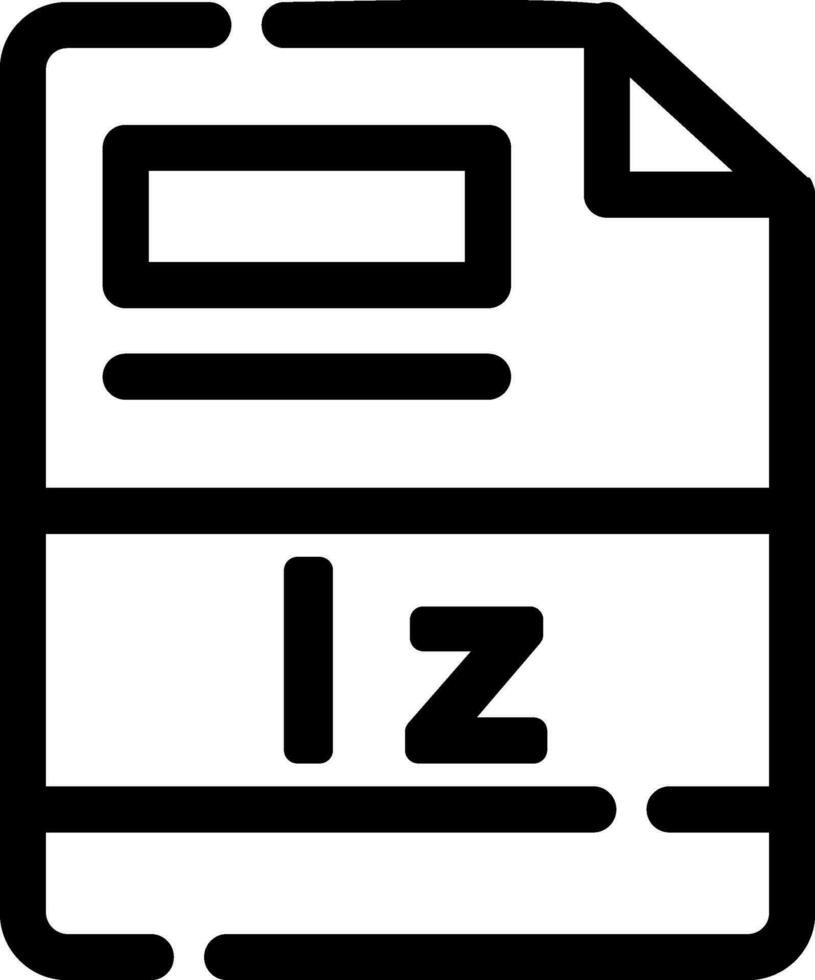 Datei Format kreativ Symbol Design vektor