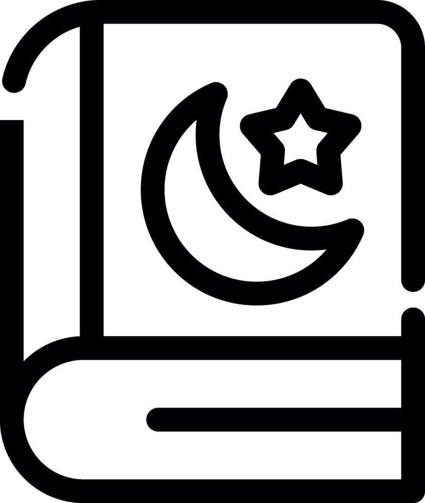 Koran kreatives Icon-Design vektor