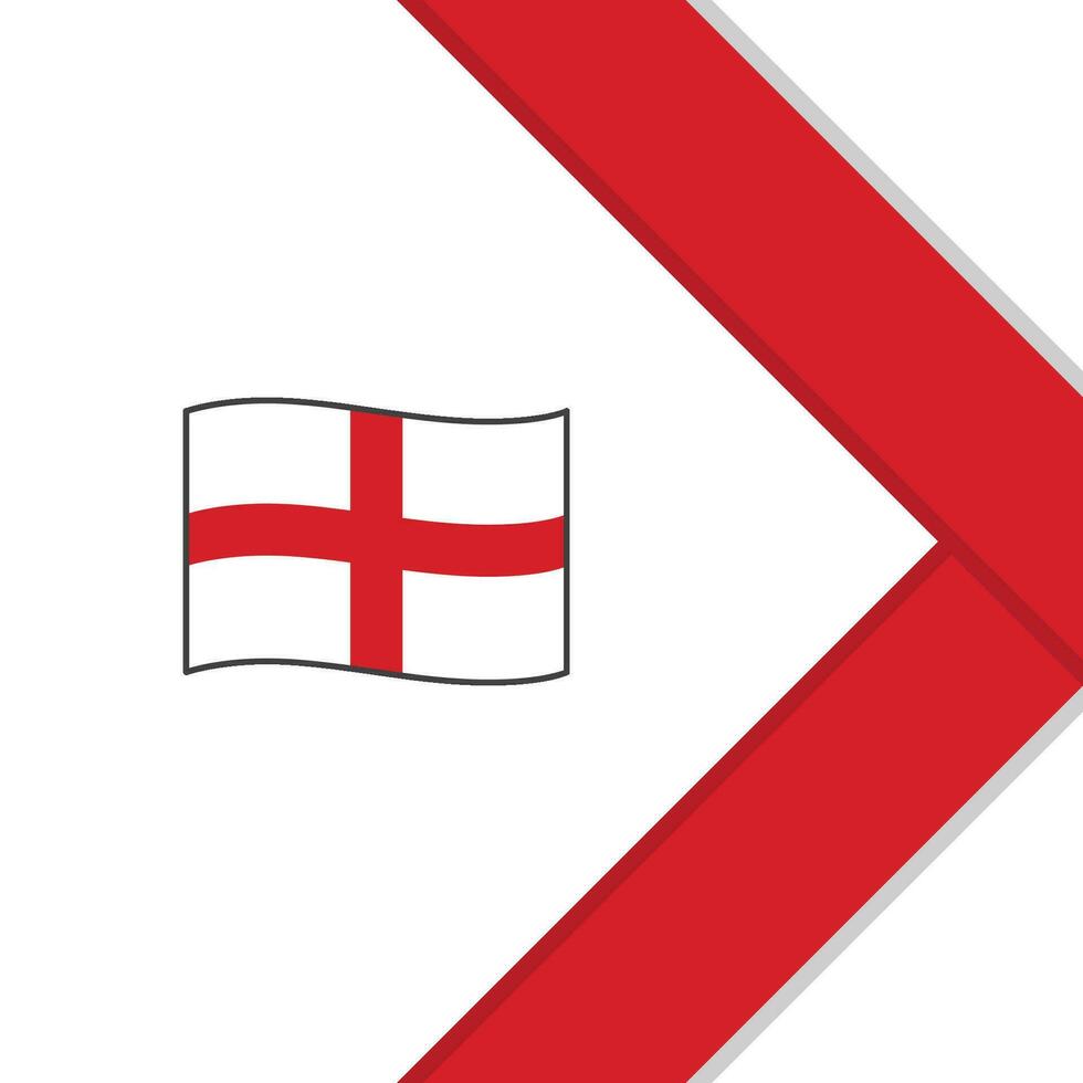England flagga abstrakt bakgrund design mall. England oberoende dag baner social media posta. England mall vektor