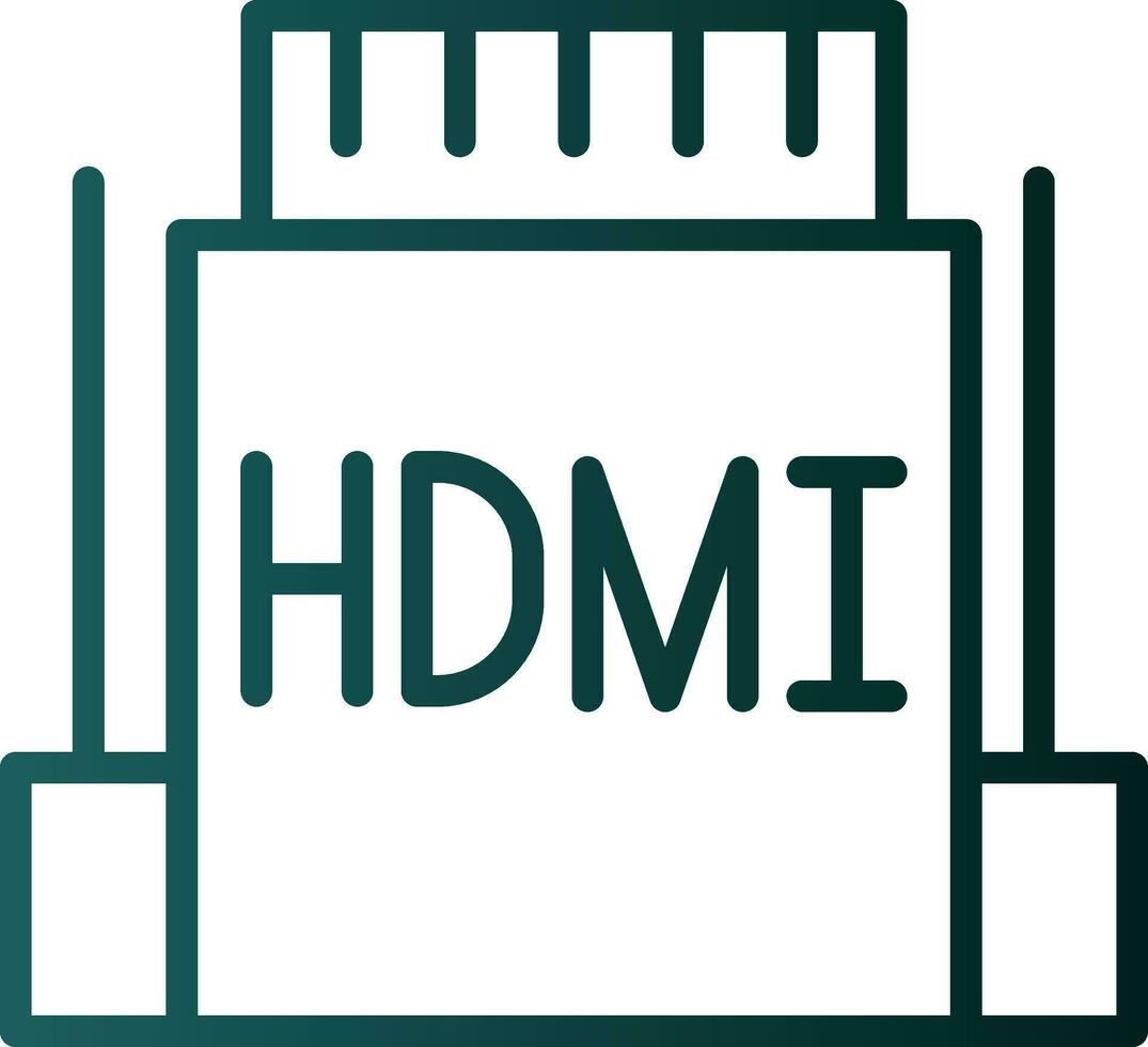 hdmi Vektor Symbol Design