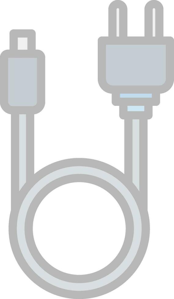 Suche Kabel Vektor Symbol Design