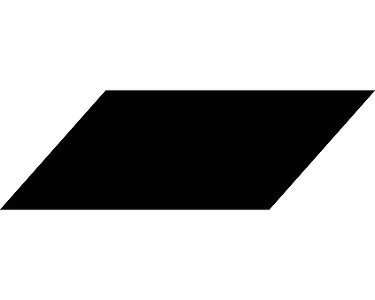 parallellogram former design vektor