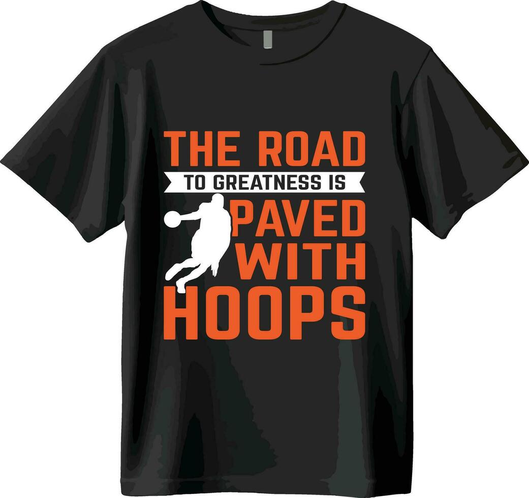 Basketball T-Shirt und Vektor Design