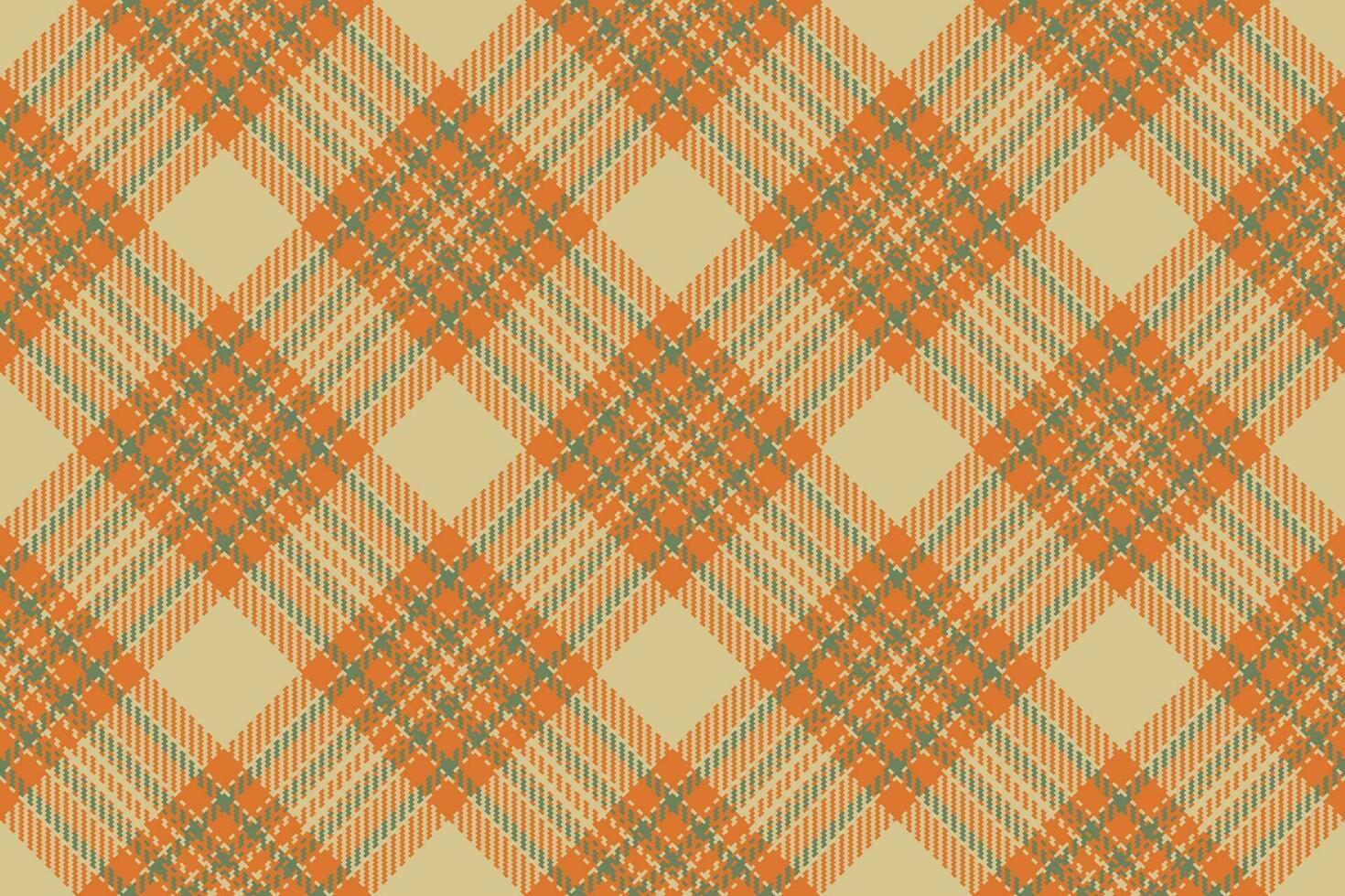 Textur Plaid Vektor von prüfen Hintergrund Stoff mit ein nahtlos Muster Tartan Textil.