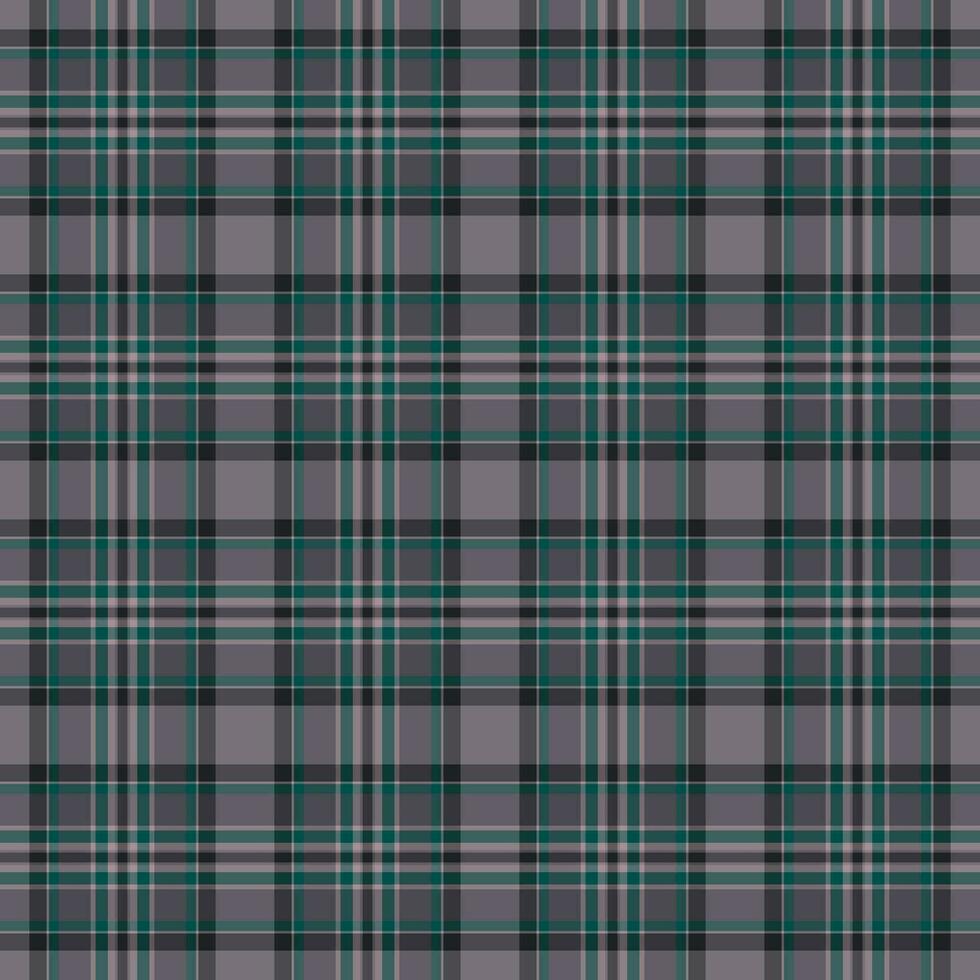 Hintergrund Stoff Tartan von prüfen Textur Textil- mit ein nahtlos Vektor Muster Plaid.