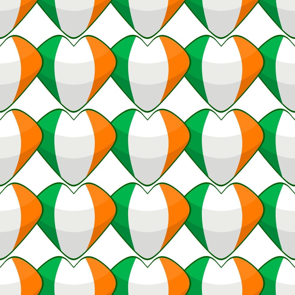illustration på temat irländska semester st patrick day vektor
