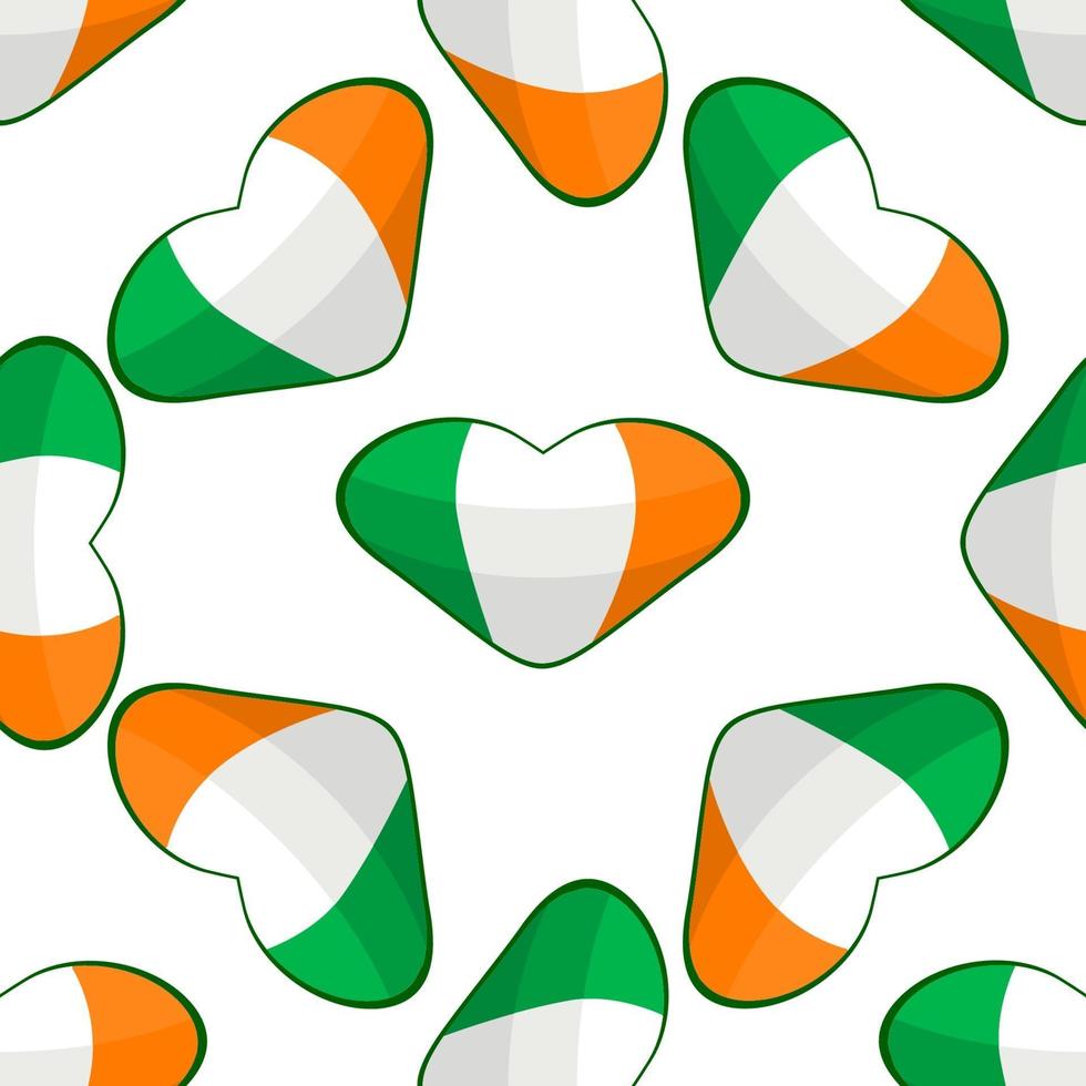 Illustration zum Thema irischer Feiertag St. Patrick Day vektor