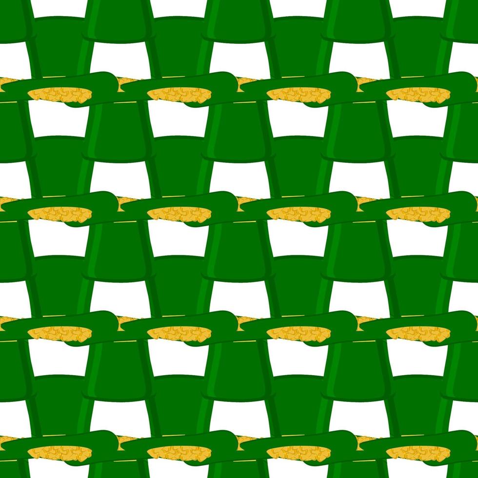 illustration på temat irländska semester st patrick day vektor