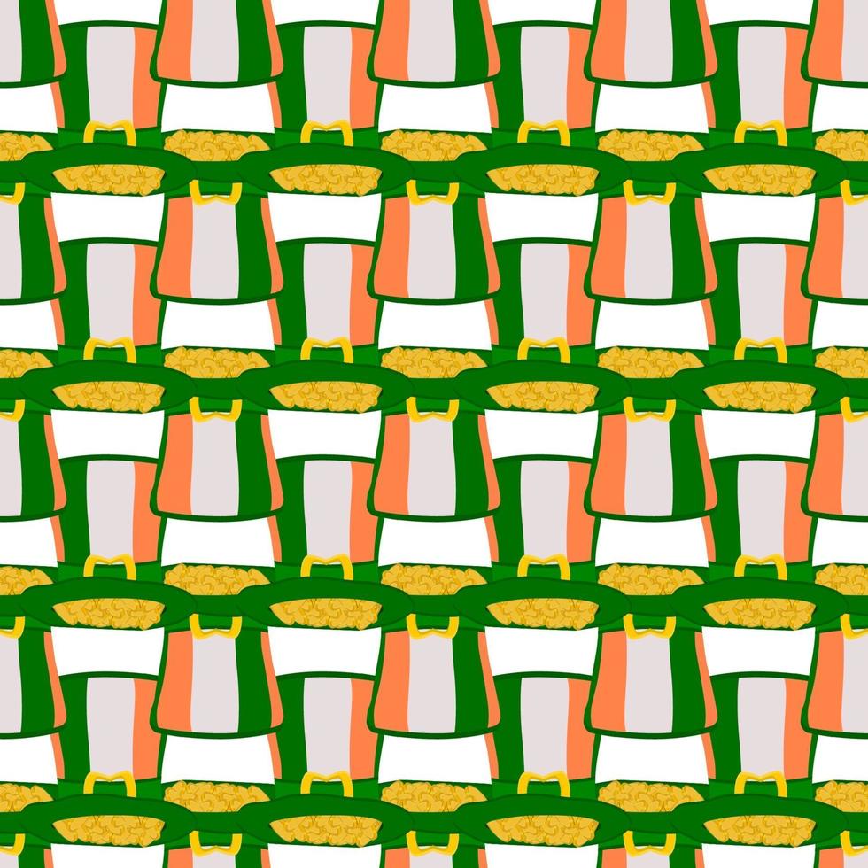 Illustration zum Thema irischer Feiertag St. Patrick Day vektor