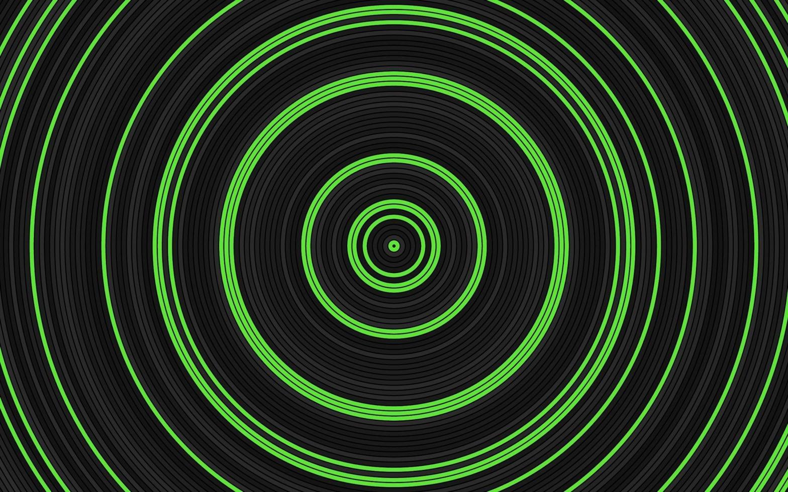 neongröna cirklar bakgrund. abstrakt modern vektorillustration vektor