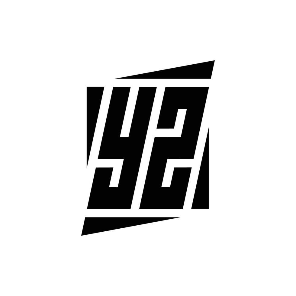 logotyp monogram formgivningsmall vektor