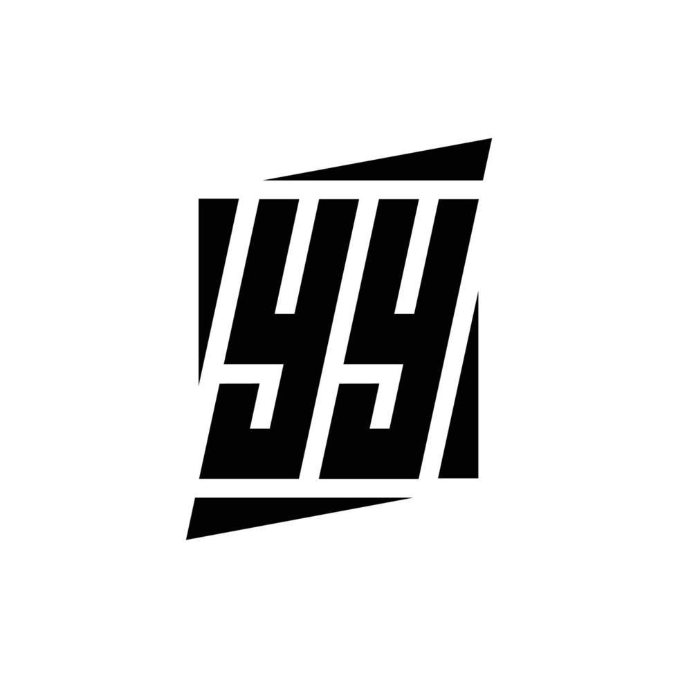 logotyp monogram formgivningsmall vektor