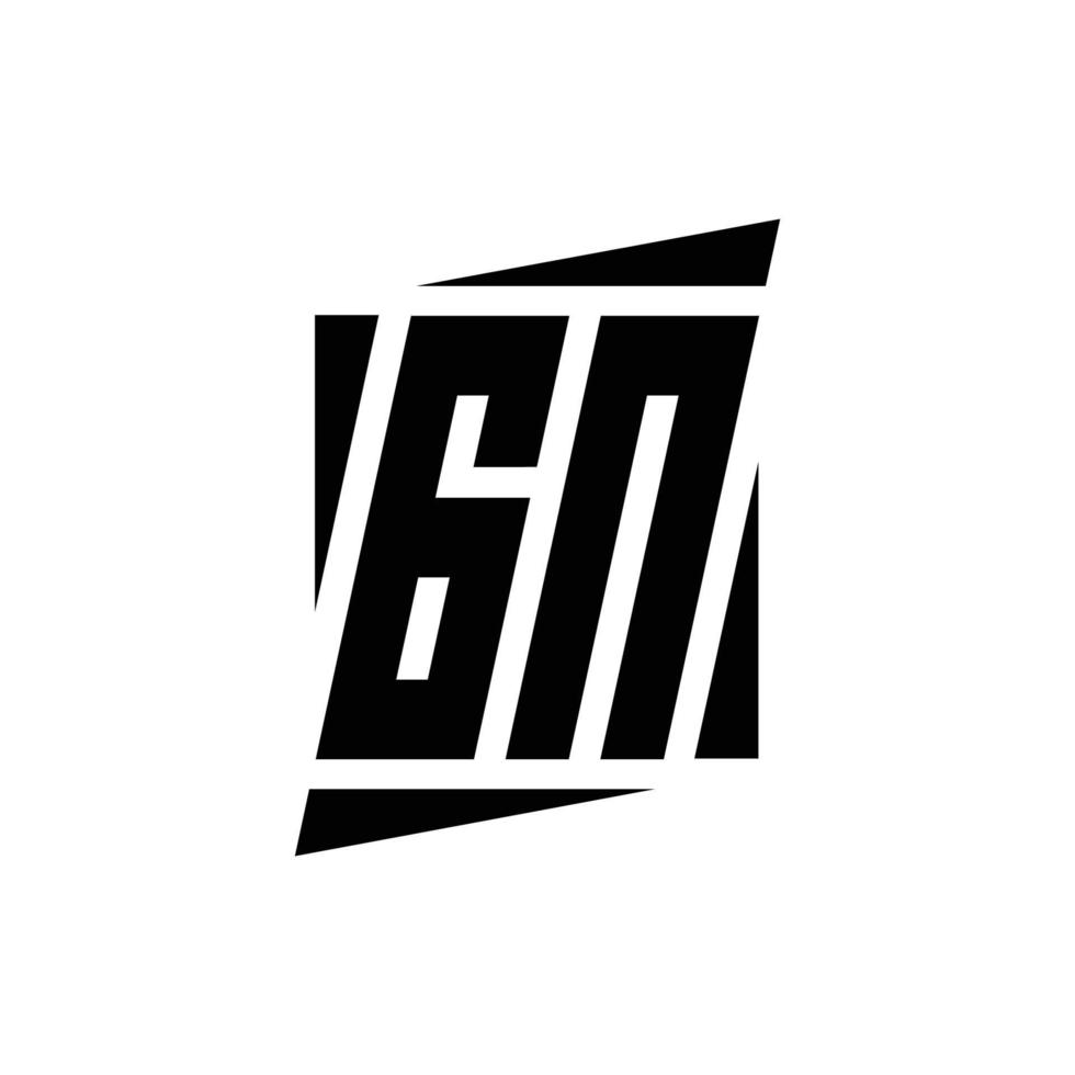 logotyp monogram formgivningsmall vektor