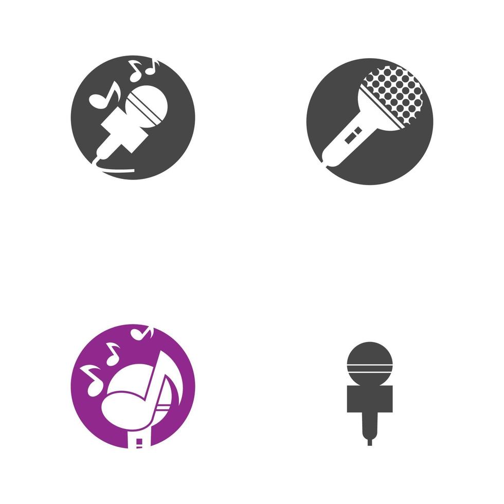 Podcast Vektor Icon Design Illustration Vorlage