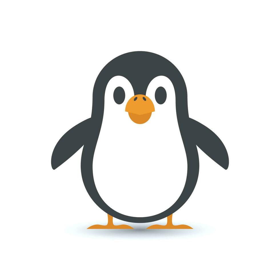 Pinguin-Vektor-Design vektor