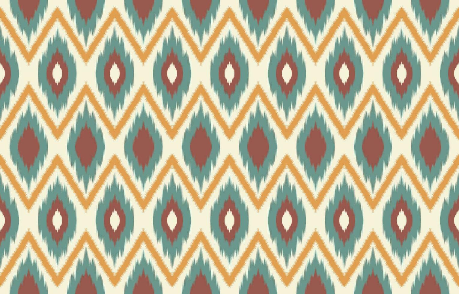 ethnisch abstrakt Ikat Kunst. aztekisch Ornament drucken. geometrisch ethnisch Muster nahtlos Farbe orientalisch. Design zum Hintergrund ,Vorhang, Teppich, Hintergrund, Kleidung, Verpackung, Batik, Vektor Illustration.