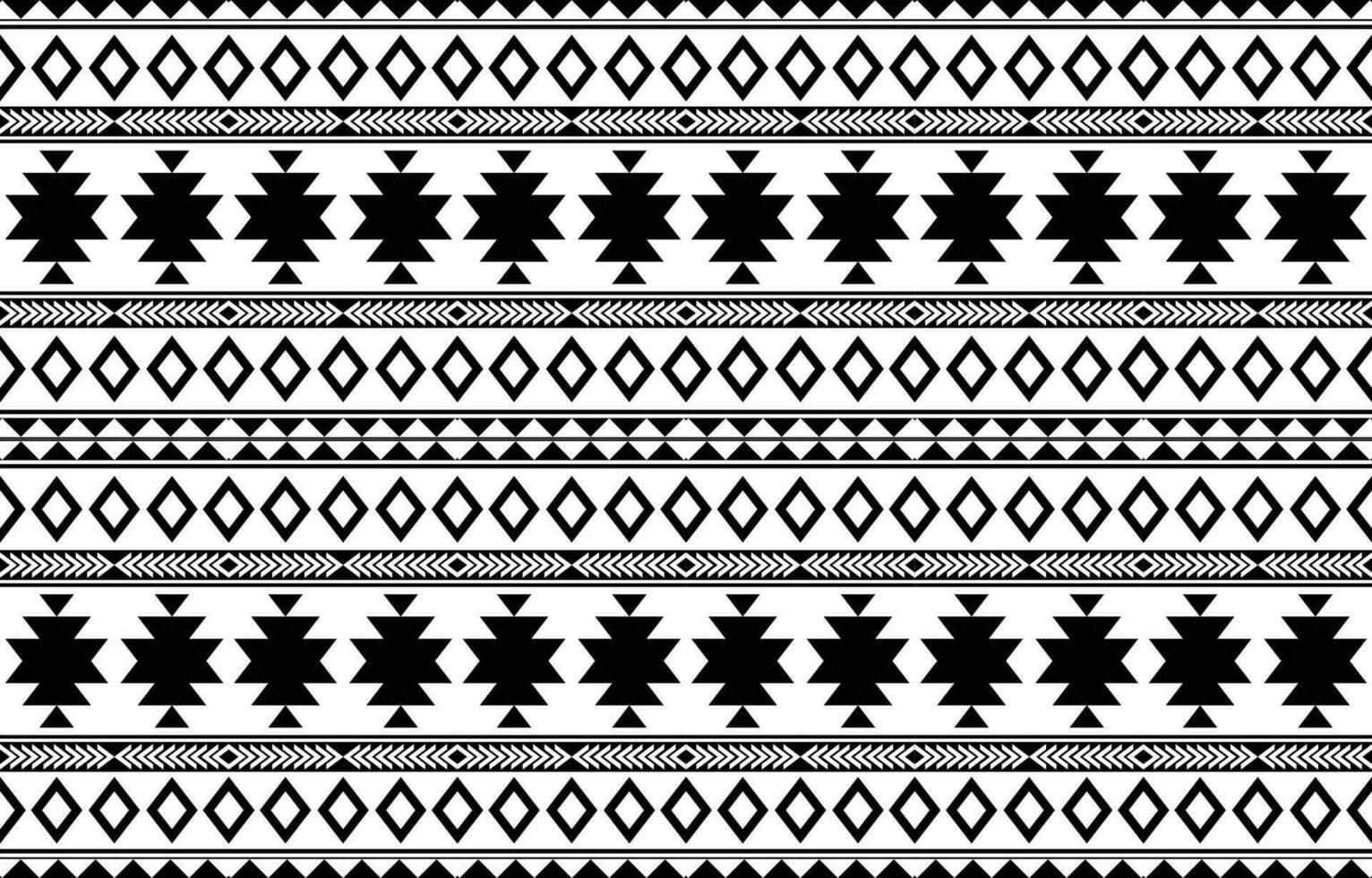 aztec sömlös mönster. matta textil- skriva ut textur stam- design, geometrisk symboler för logotyp, kort, tyg dekorativ Arbetar. traditionell skriva ut vektor illustration. på svart och vit bakgrund.