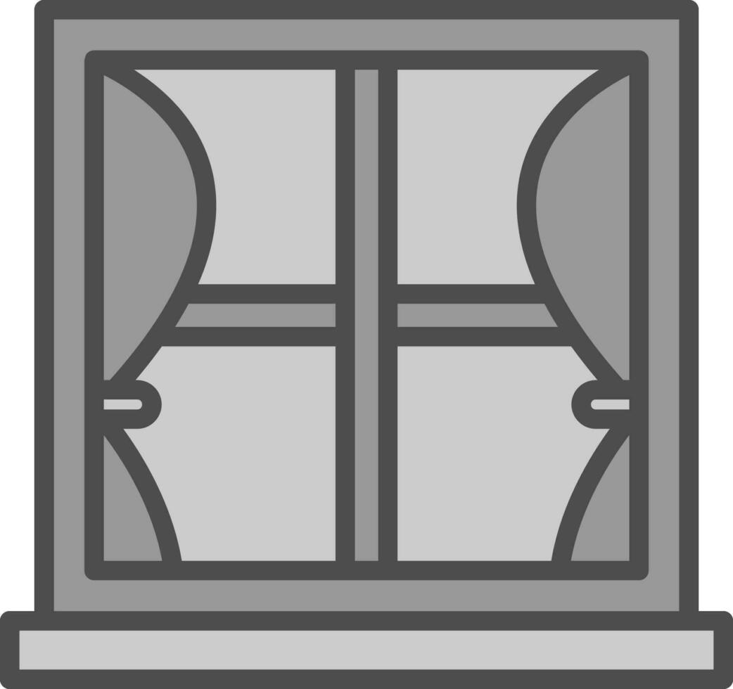 Fenster-Vektor-Icon-Design vektor