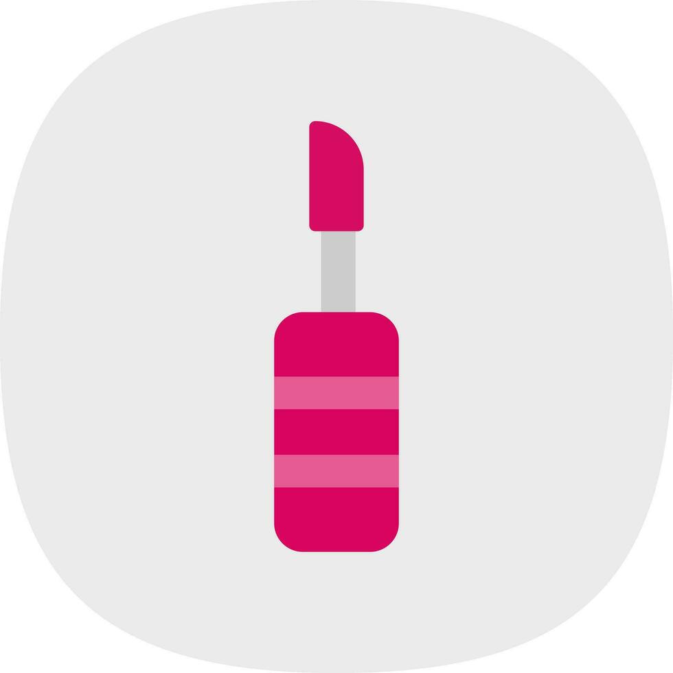 Lipgloss-Vektor-Icon-Design vektor