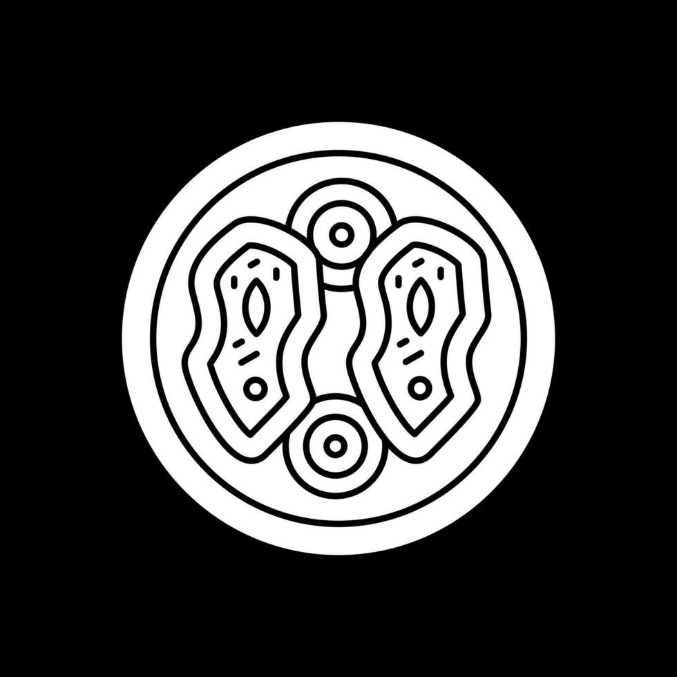 Hähnchen Parmesan Vektor Symbol Design