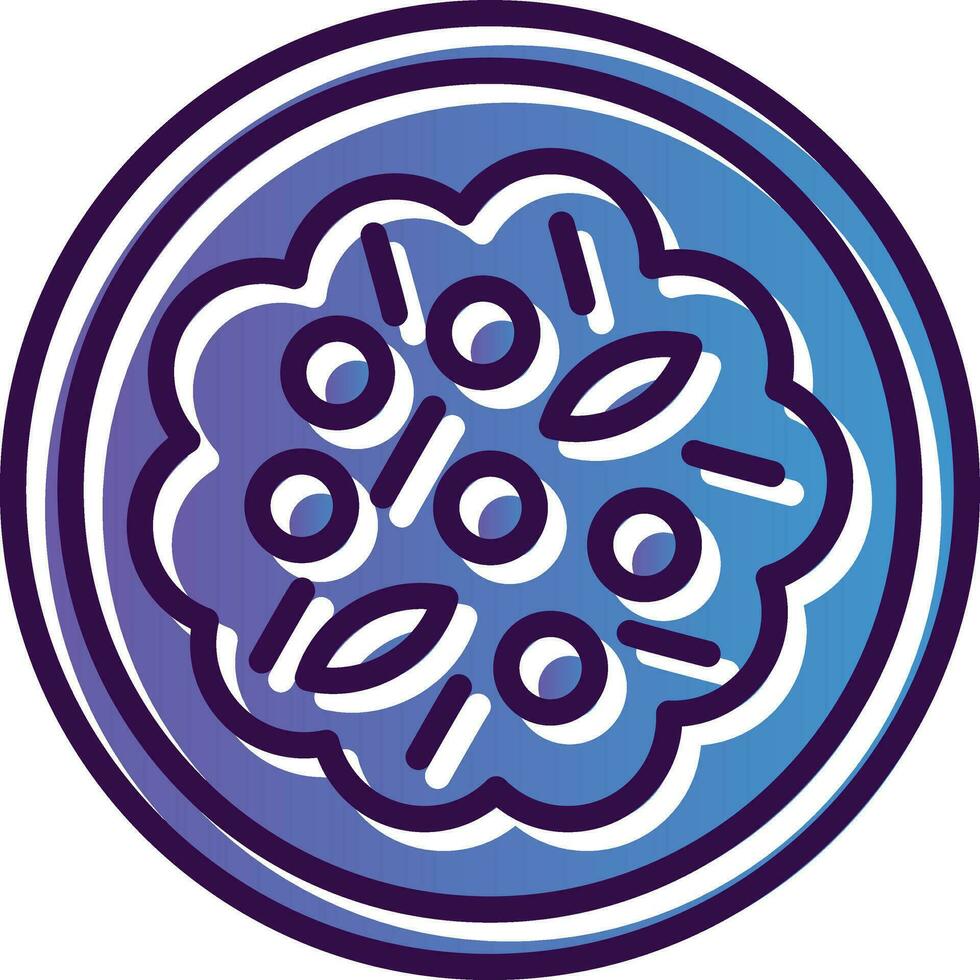 Gemüse Curry Vektor Symbol Design