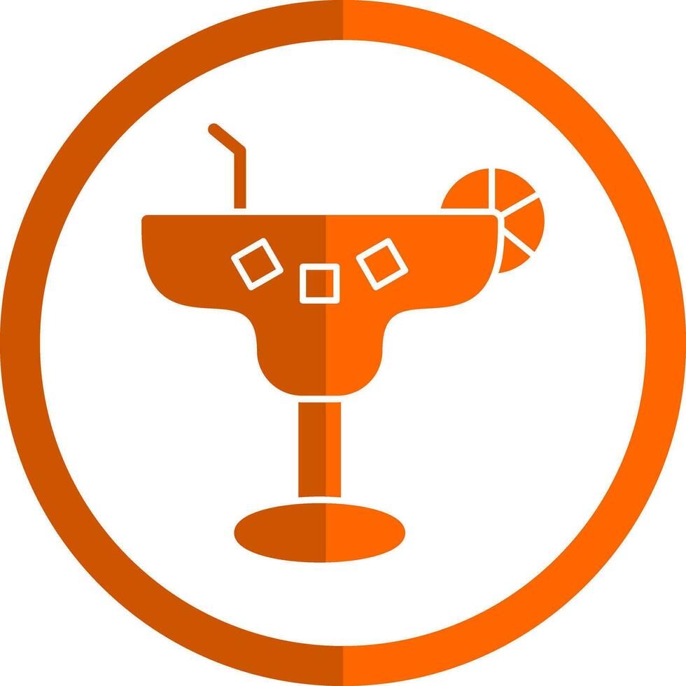 Margarita Cocktail Vektor Symbol Design