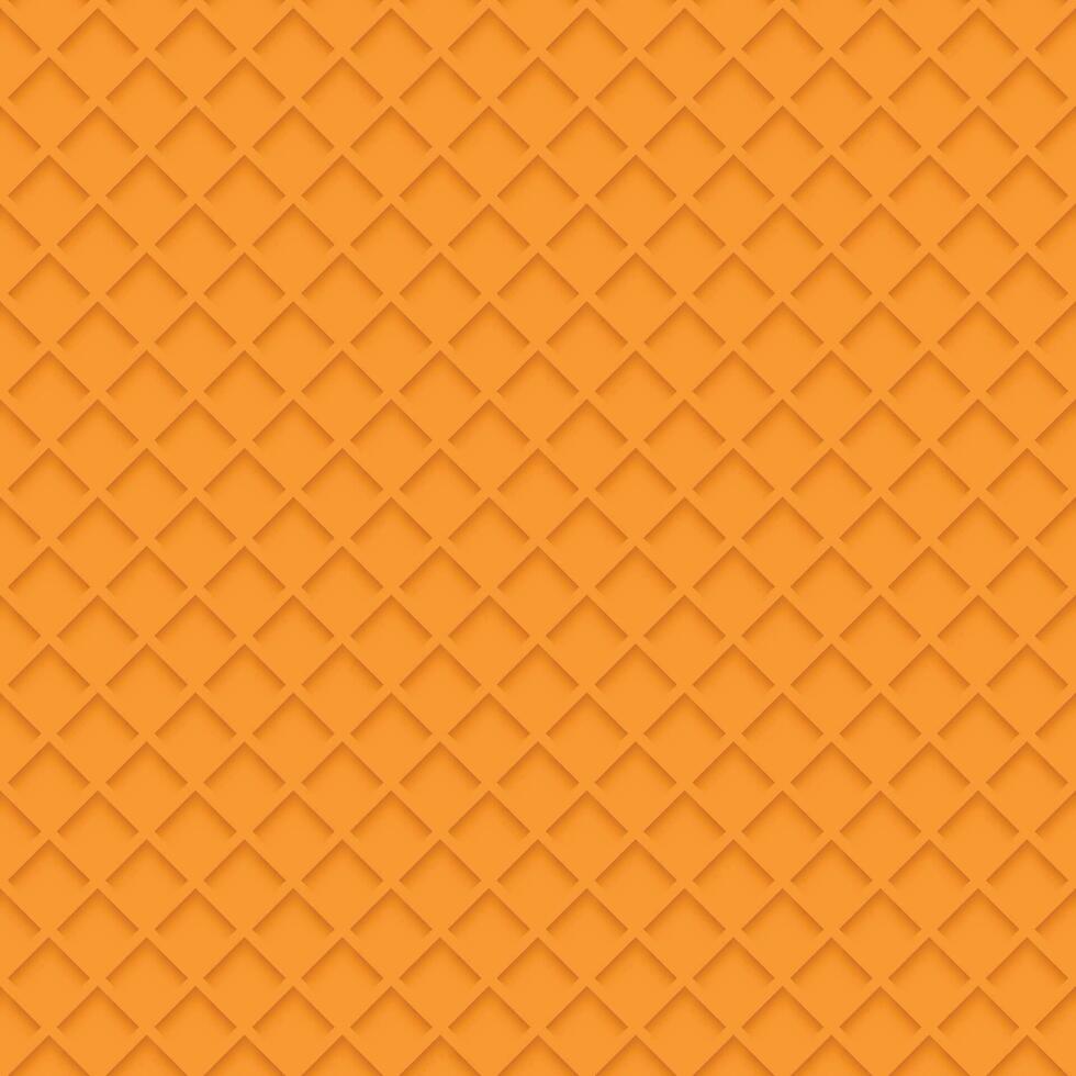 Orange Waffel Hintergrund vektor
