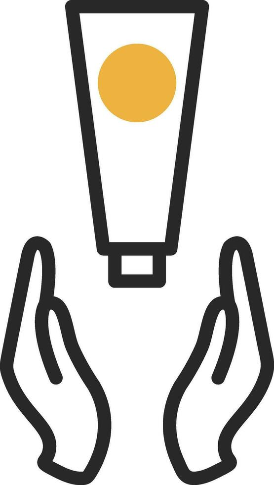 Hand Sahne Vektor Symbol Design