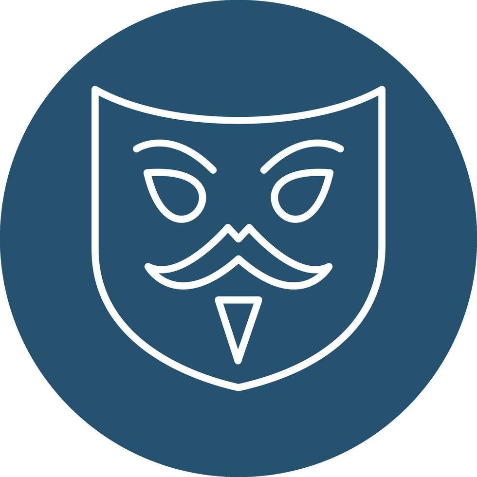 Maskerade Vektor Symbol