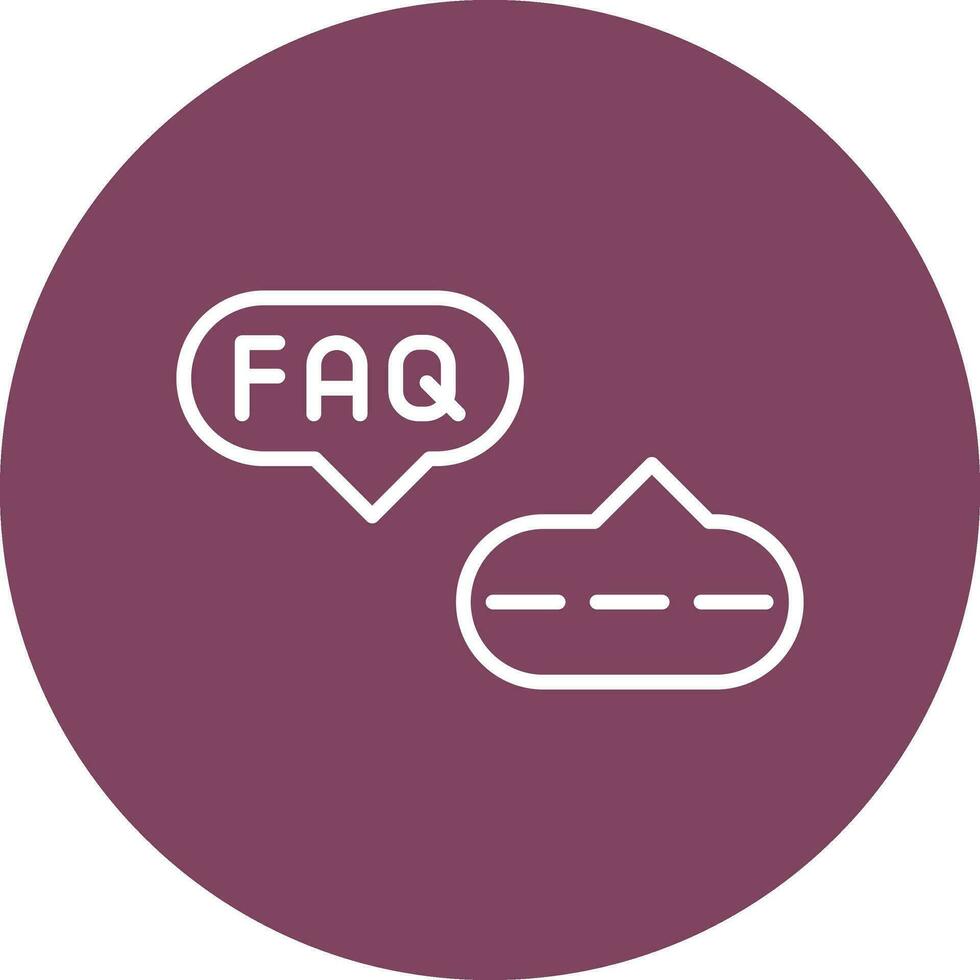 FAQ-Vektorsymbol vektor