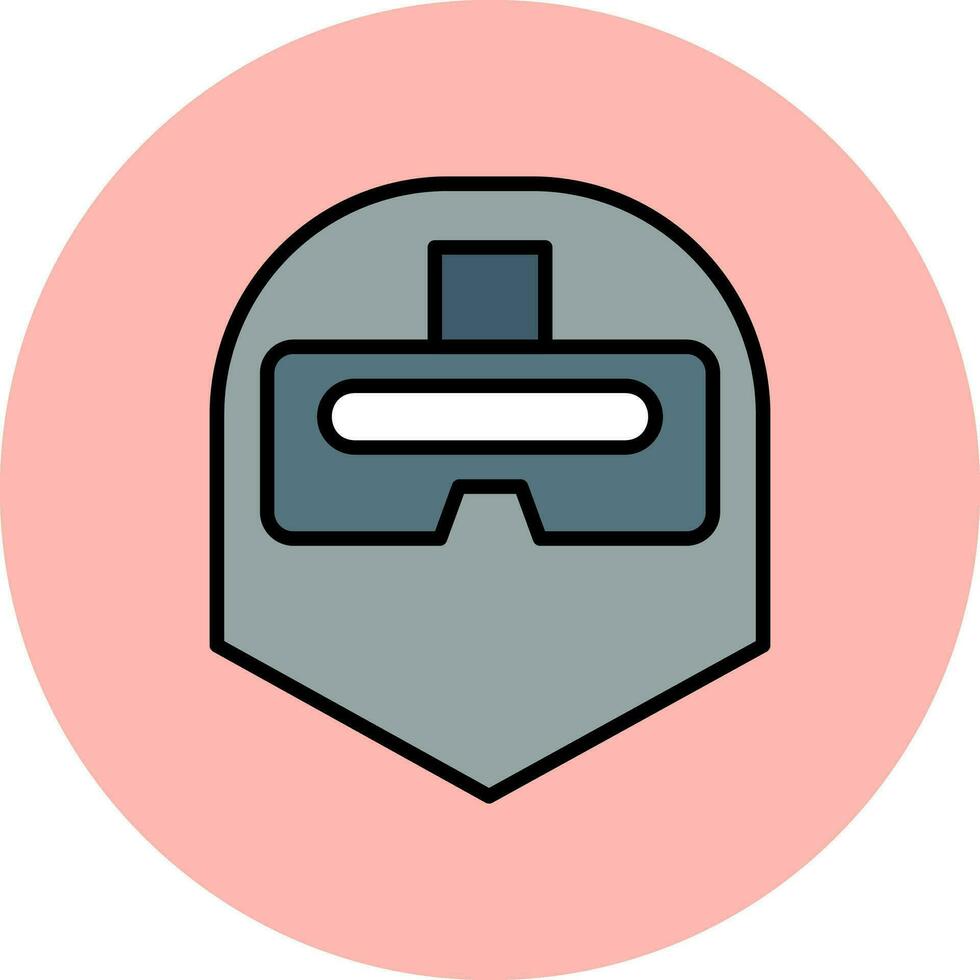 Helm-Vektor-Symbol vektor