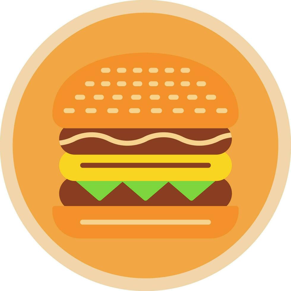 Cheeseburger Vektor Symbol Design