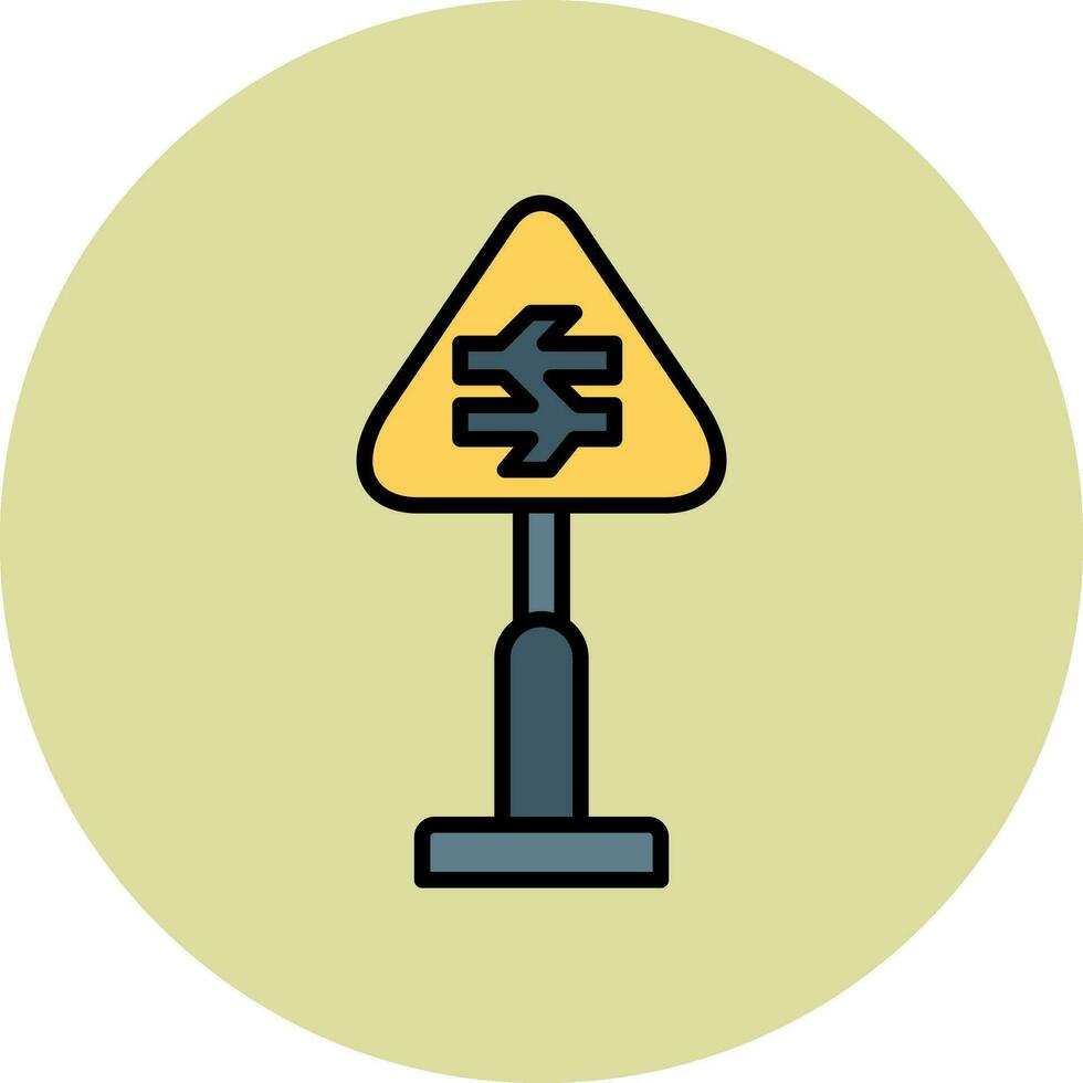 Vektorsymbol für Verkehrszeichen vektor