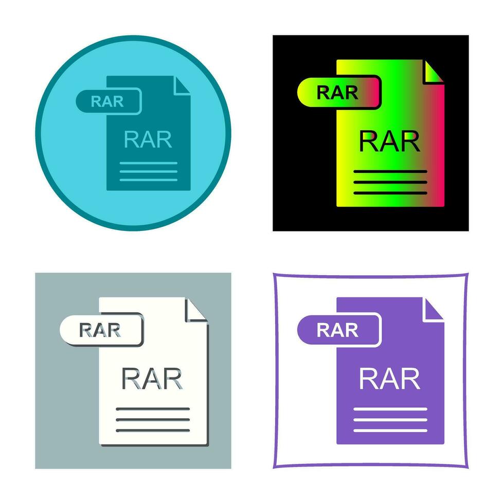 rar-Vektorsymbol vektor