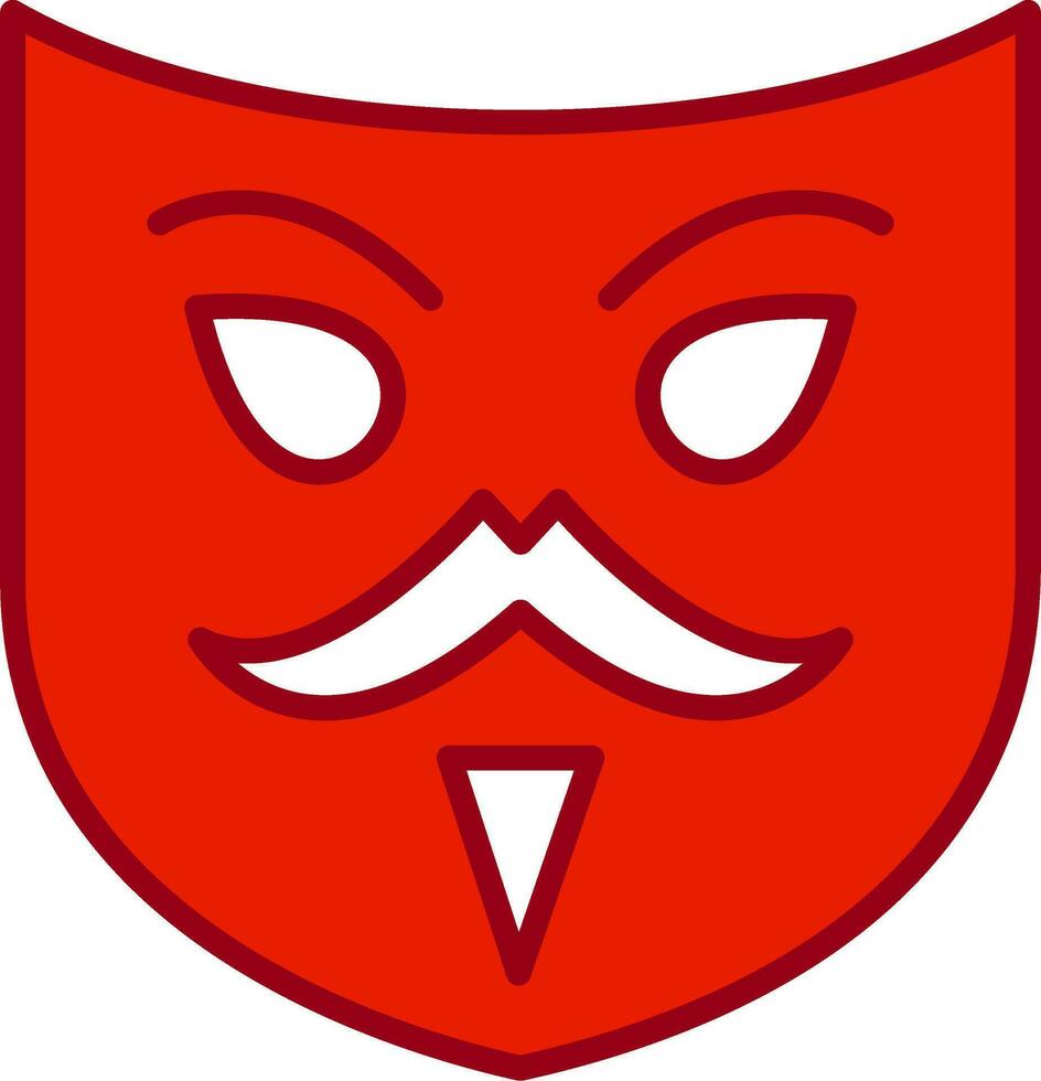 Maskerade Vektor Symbol