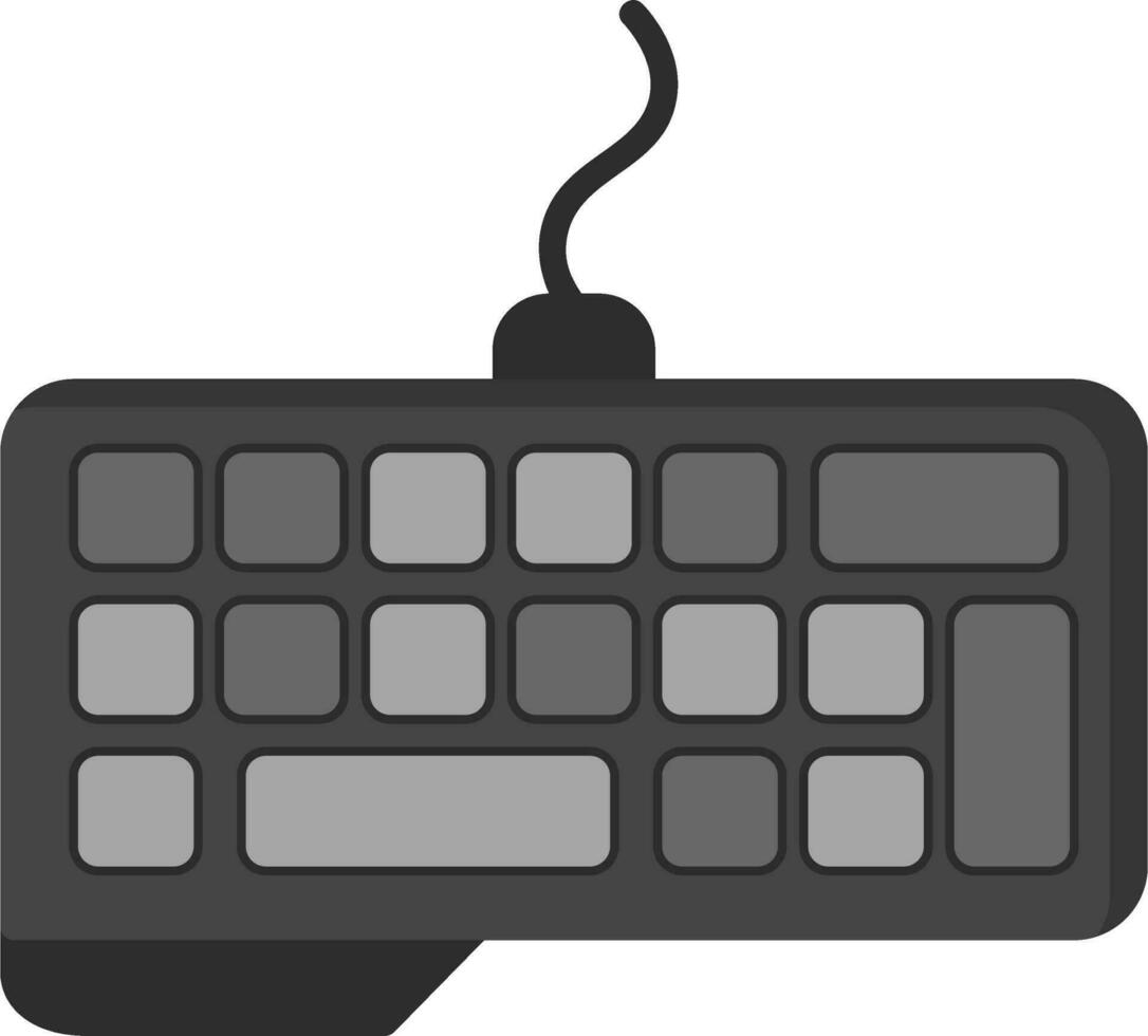 Tastaturvektorsymbol vektor