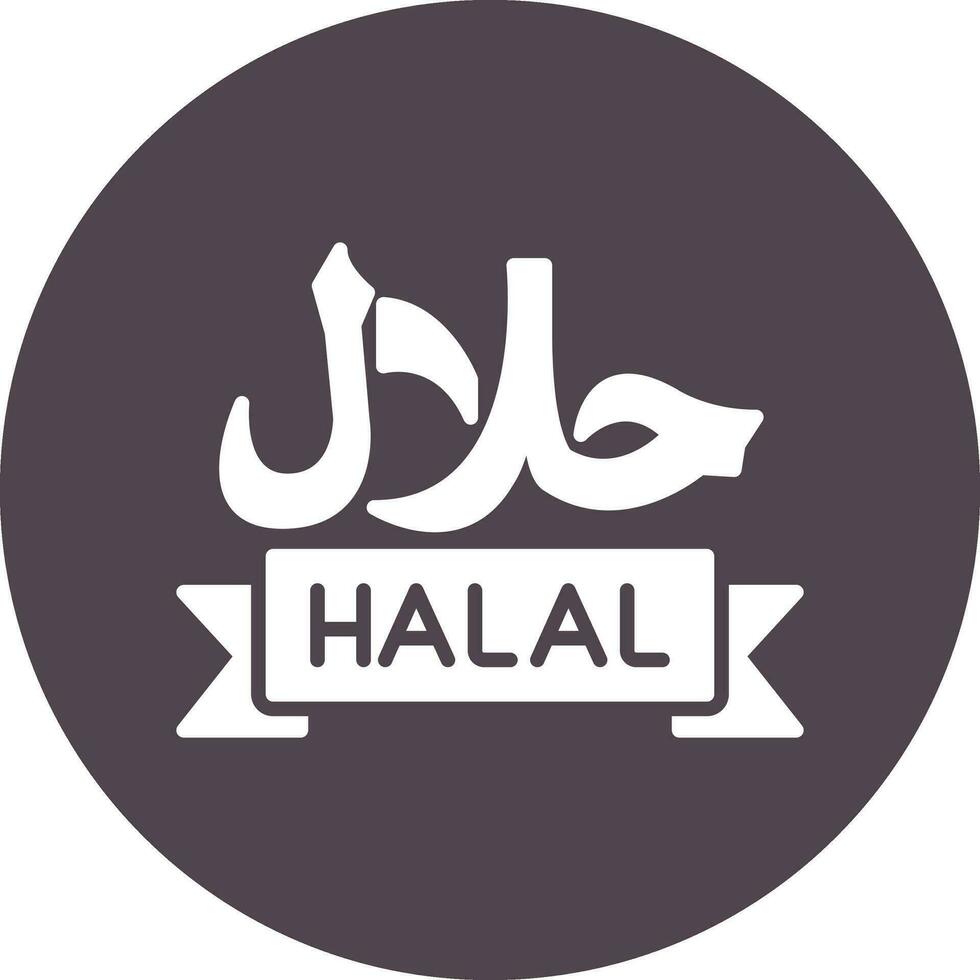 halal vektor ikon