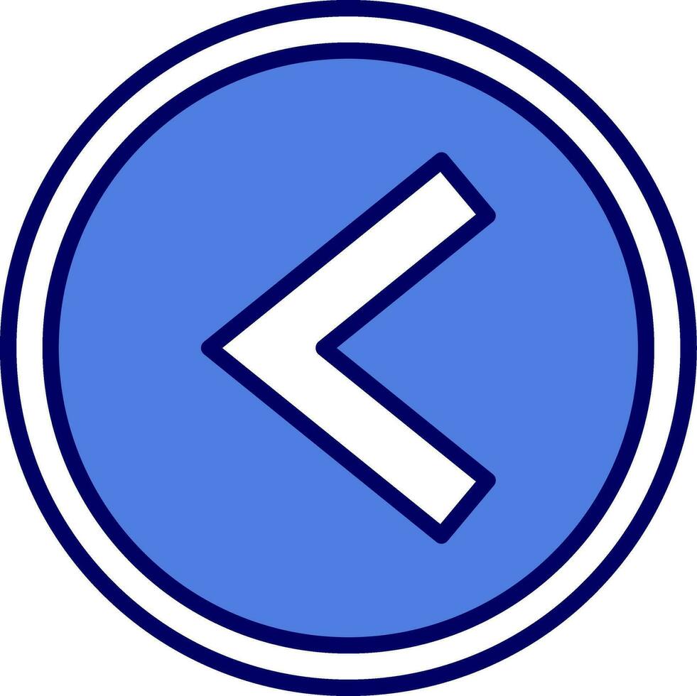 weniger als Vektor Symbol