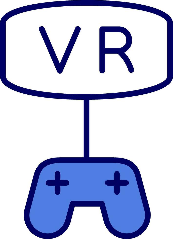 vr spel vektor ikon