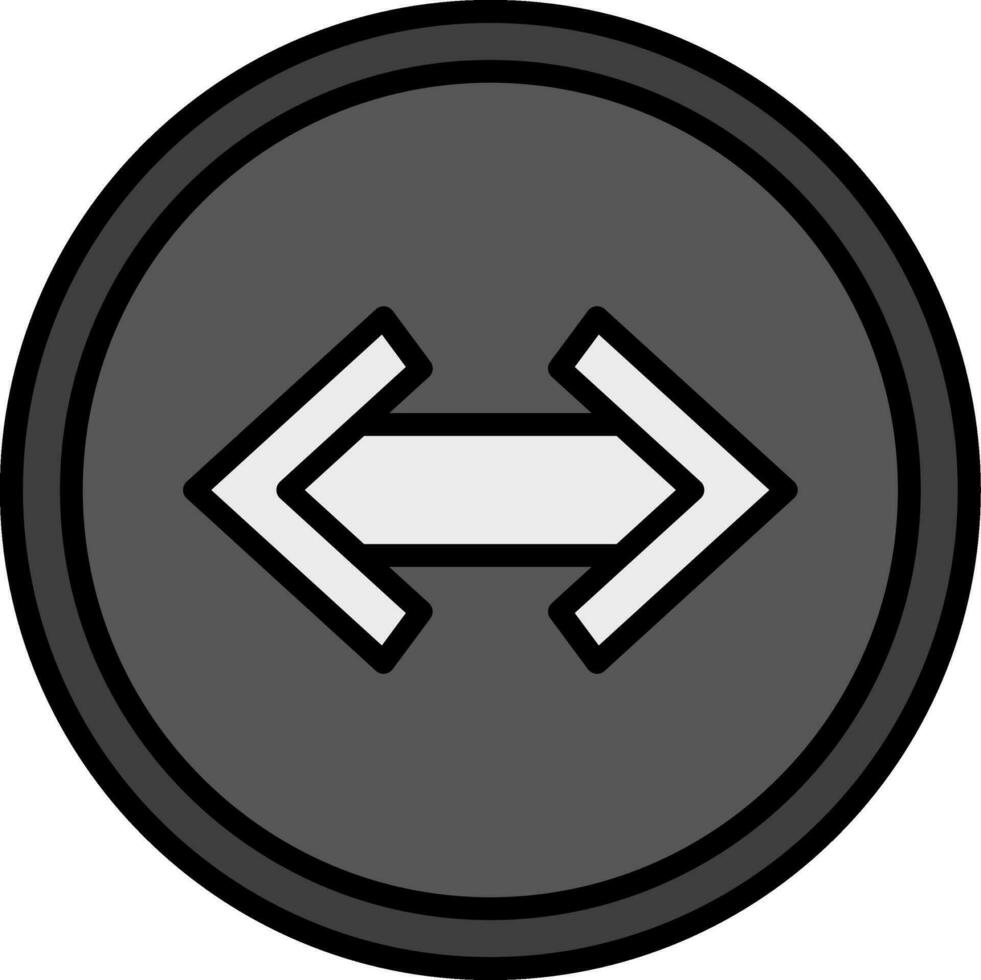 Gleichwertigkeit Vektor Symbol