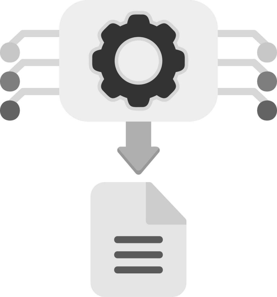 maskin genererad data vektor ikon