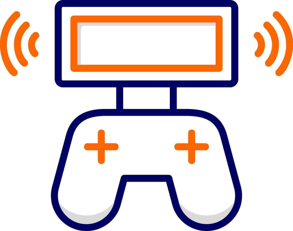 Gamepad-Vektorsymbol vektor