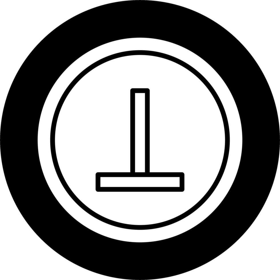 aufrecht Vektor Symbol