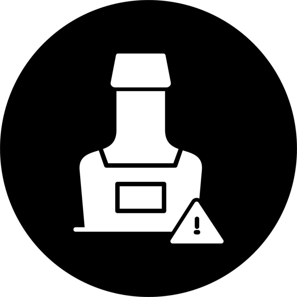 Alkohol-Vektor-Symbol vektor