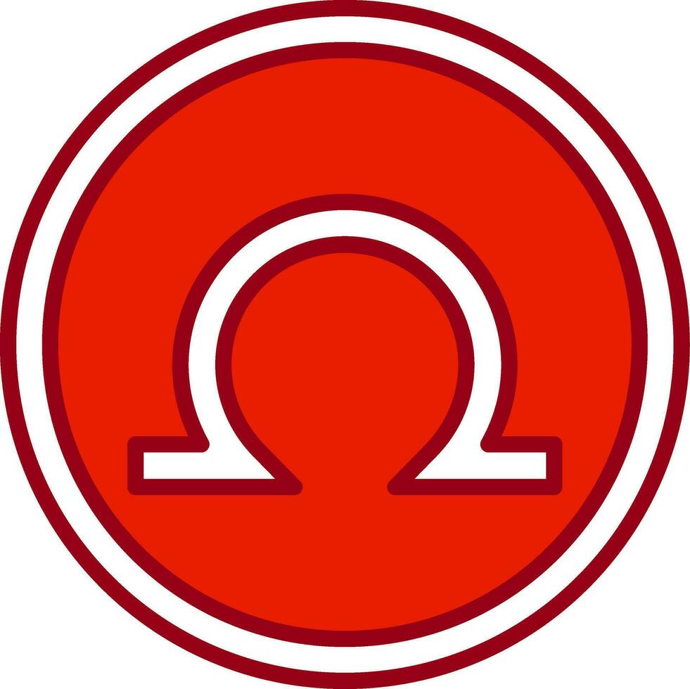 Omega Vektor Symbol